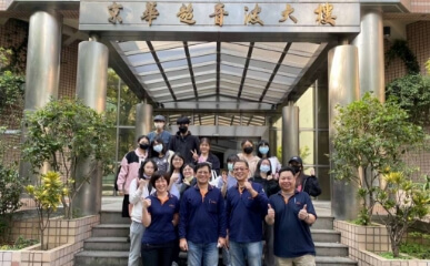 Students from Ching Ming Institute of Technology Visited